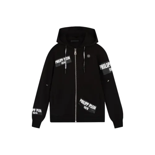 PHILIPP PLEIN Мужские черные куртки