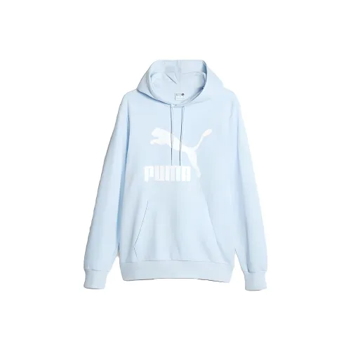 PUMA Hoodie Мужской Светло-Синий