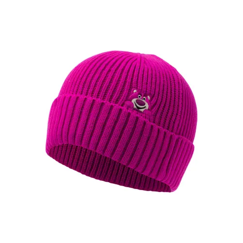LINING Акриловая шапка-бини розово-фиолетового цвета унисекс