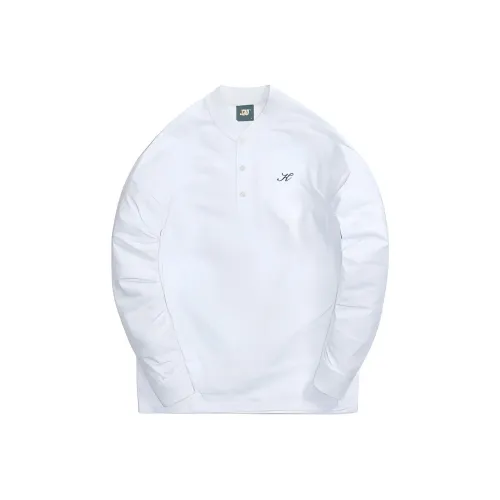 KITH x Wilson Pearson Henley Пуловер Толстовка Мужской Белый
