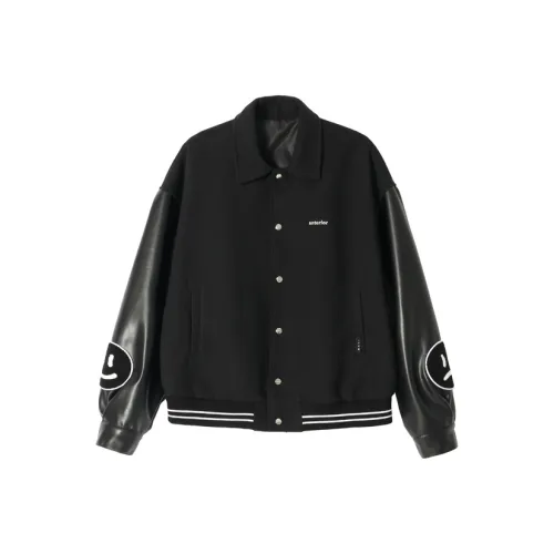 ANTERIORLOVED Loose Fit Jacket Unisex Black