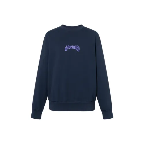 Givenchy SS25 Свитшот Унисекс Темно-синий
