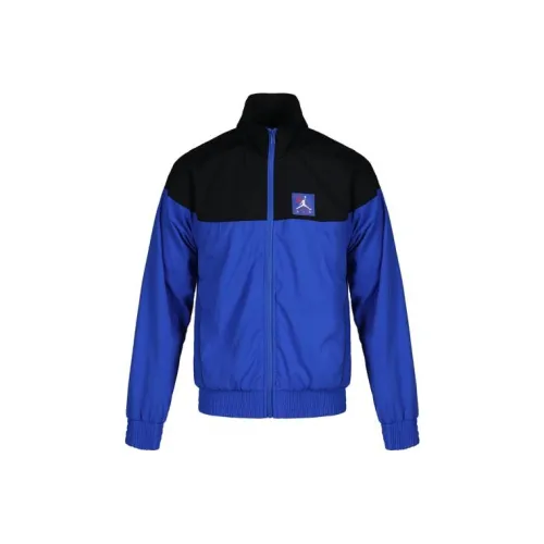 Джордан Синий Черный Мужские Куртки