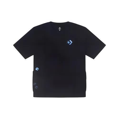 Конверс Черная Унисекс Футболка