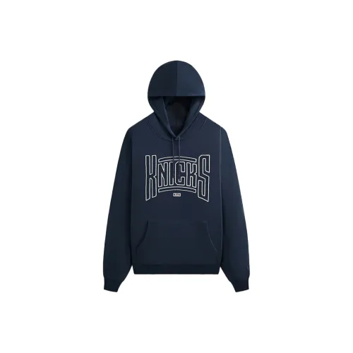 KITH x New York Knicks FW24 Свитшот Мужской Полуночный Синий