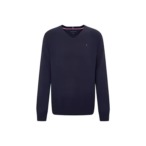 Tommy Hilfiger Темно-синий Мужской Трикотаж