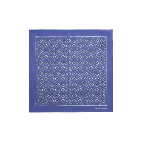 Polo Ralph Lauren Linen Silk Scarves Men's Blue Поло Ральф Лорен льняные шелковые шарфы мужские синие