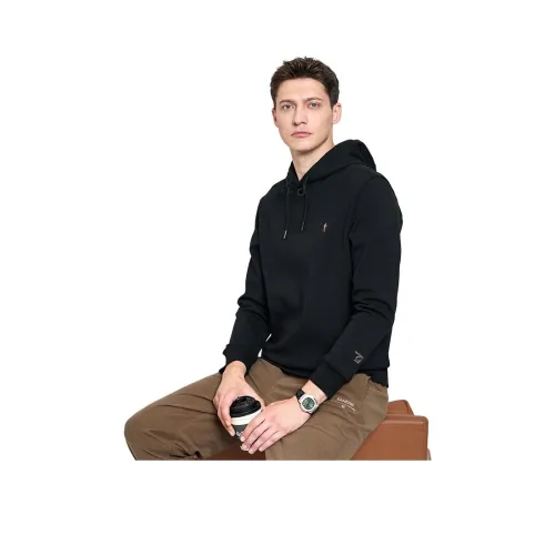 Dance with Wolves Толстовка Мужская Черная