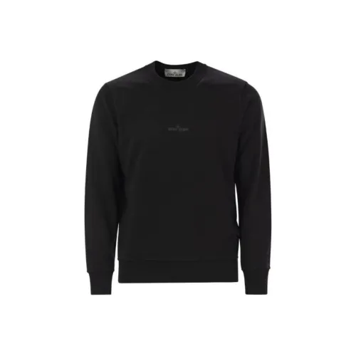 STONE ISLAND Толстовка Мужская Черная