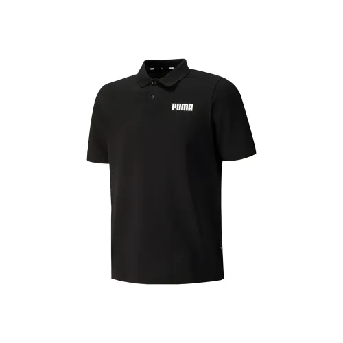 PUMA SQUAD Мужская черная поло