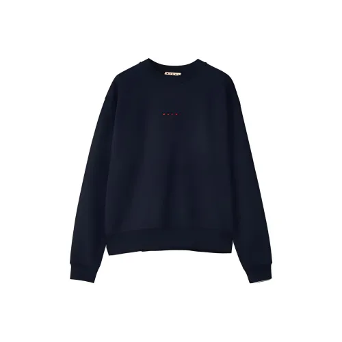 MARNI Мужская морская синяя футболка