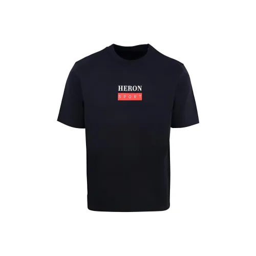 HERON PRESTON Мужские черные рубашки T
