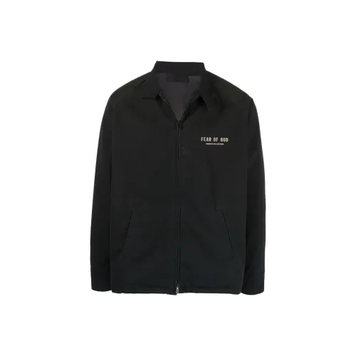 Fear of GOD Черные Унисекс Куртки