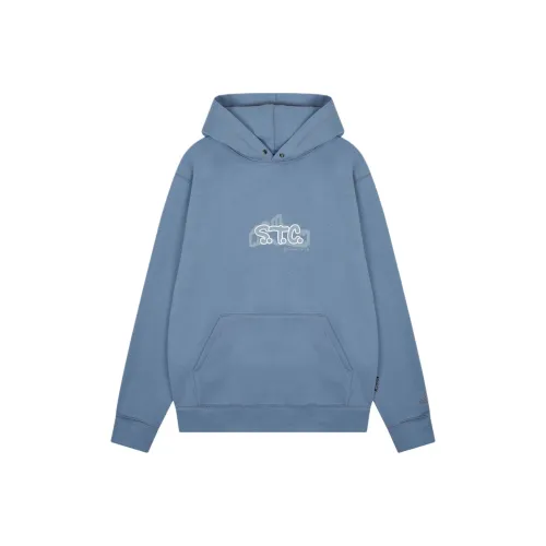 Safarispot S.T.C. Замок Толстовка HOODIE Мужской Синий Синий