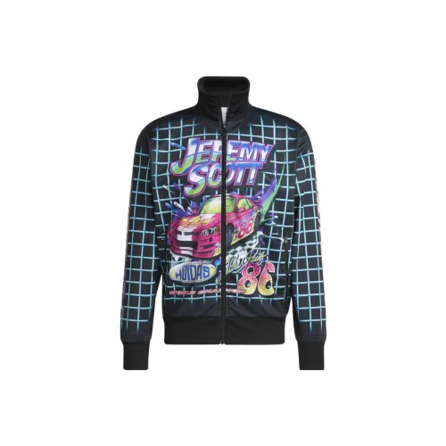 adidas originals Jeremy Scott collaboration Черная унисекс куртка