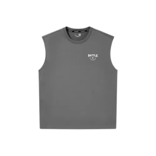 QIAODAN Топ без рукавов Мужской Slate Gray