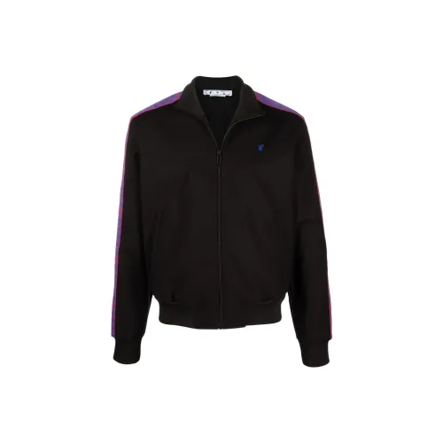 Off Белый SS22 Черный Мужские Куртки