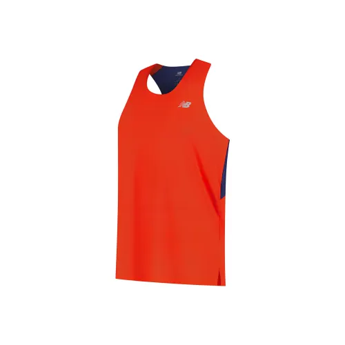 New Balance Red Men's Tank Tops