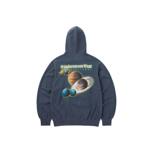 Thisisneverthat FW24 Solar System Худи Унисекс Темный Аква Синий