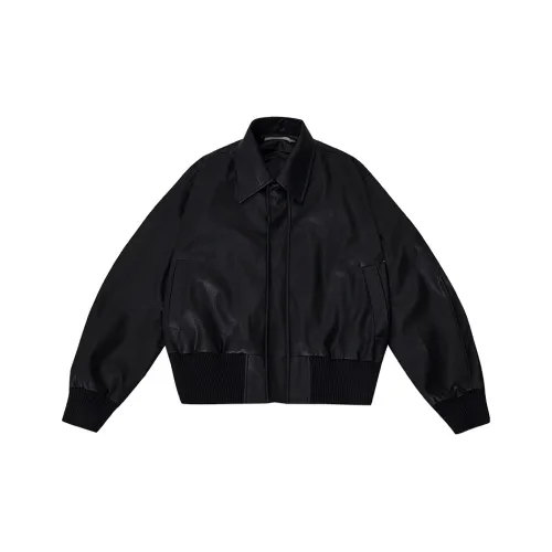OPICLOTH Loose Fit Jacket Unisex Black