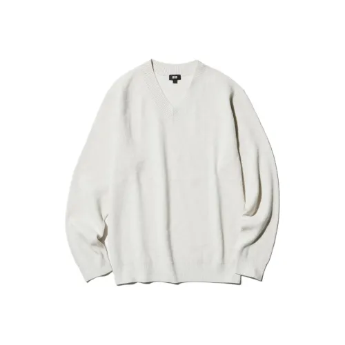 UNIQLO Бежевый Мужской Трикотаж