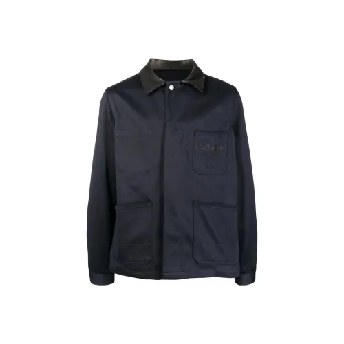 Alexander McQueen S22 Куртки и Пальто Мужской Черный