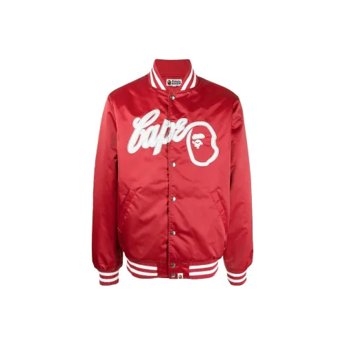 A BATHING APE Bape Красный Мужские Куртки