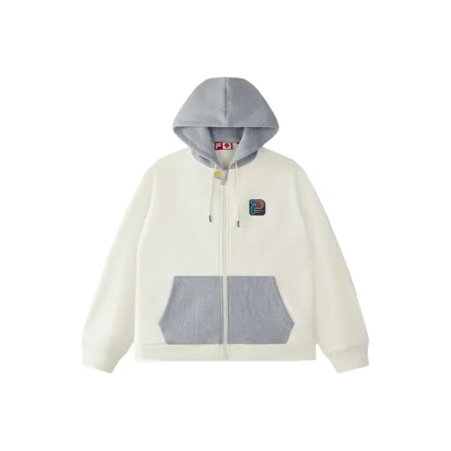 FILA FUSION X Pigalle Свитшот Унисекс Ванильный Белый