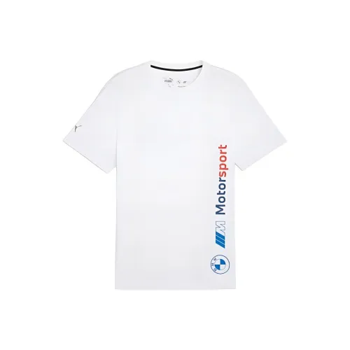 PUMA Bmw Mms T-Shirt Мужской Белый