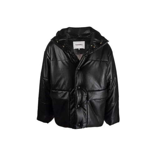 NANUSHKA Мужские черные куртки
