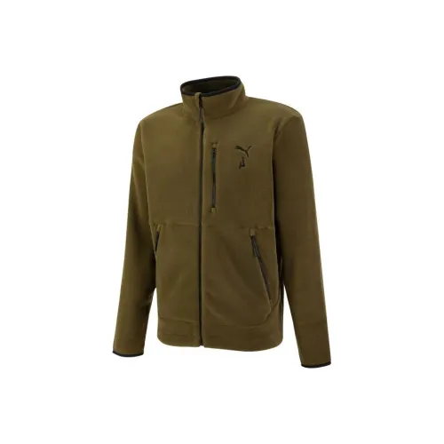Puma Seasons Темно-зеленый Мужские Куртки