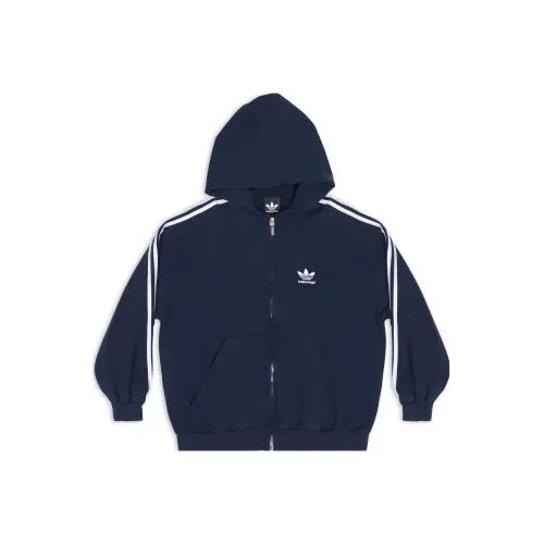 Balenciaga x Adidas Темно-синие унисекс куртки