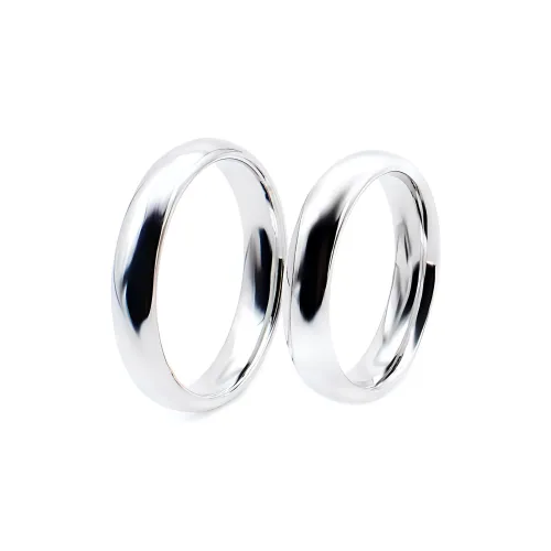 DAP Нержавеющая сталь Кольца Серебряный Унисекс