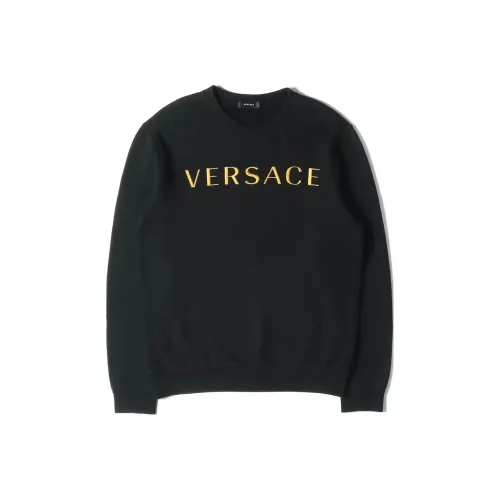 VERSACE Толстовка Унисекс Черный