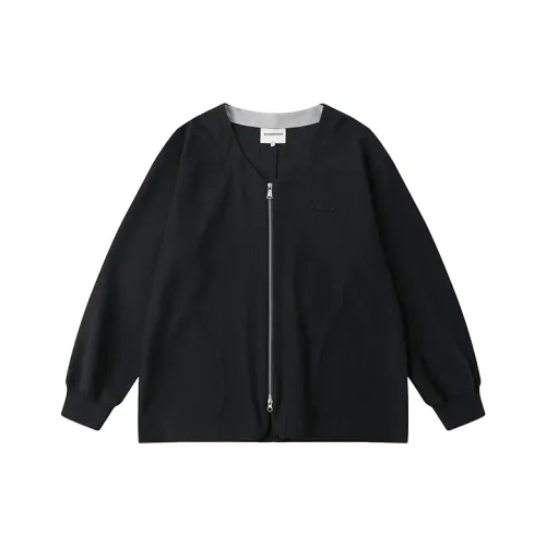 YOSHIYOYI Loose Fit Куртка Мужская Темно-Серый