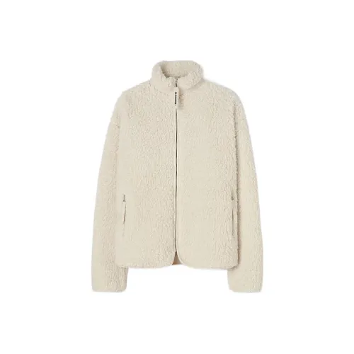 JIL SANDER Экрю Мужские Куртки
