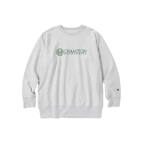 Champion Reverse Weave FW24 Свитшот Унисекс Light Серый