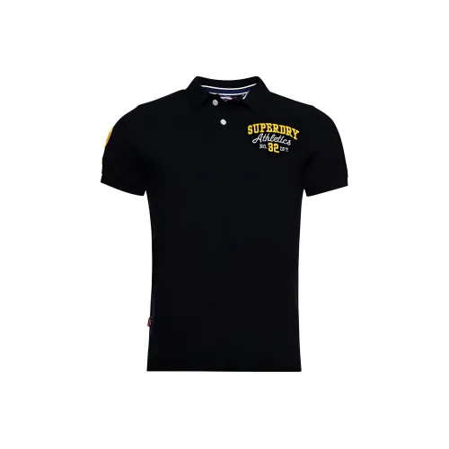 SUPERDRY Мужские черные футболки