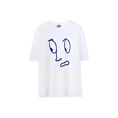 LOEWE Совместное издание Белая Мужская T-рубашка