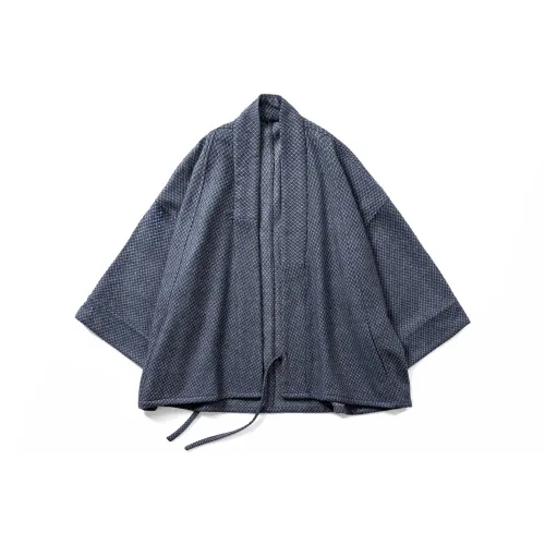 S Crest FW22 Loose Fit Утолщенная Куртка Унисекс Синий Серый