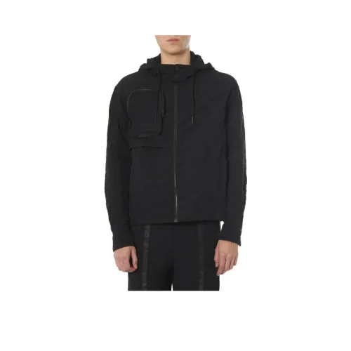 DIESEL Мужские черные куртки