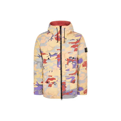 Stone Island Оранжевые Мужские Куртки