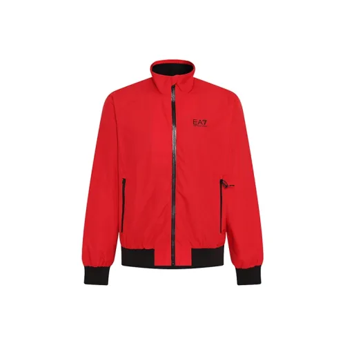 EMPORIO ARMANI EA7 FW22 Куртки и пальто Мужской Красный