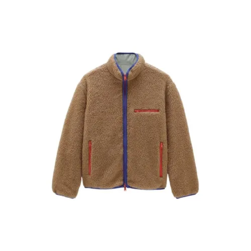 WOOLRICH Коричневый Мужской Куртки