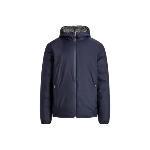 Polo Ralph Lauren Куртки и Пальто Мужской Синий Серый Двухтонный