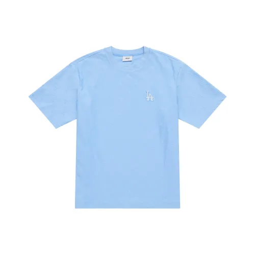 MLB MONOGRAM Коллекция Los Angeles Dodgers SS25 T-Shirt Unisex Небесно-синий