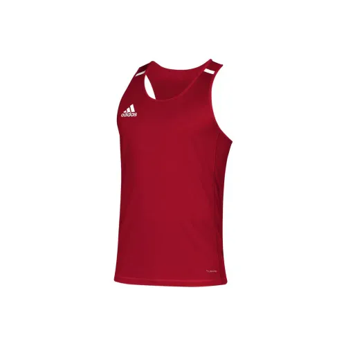 Adidas Red Men's Tank Tops