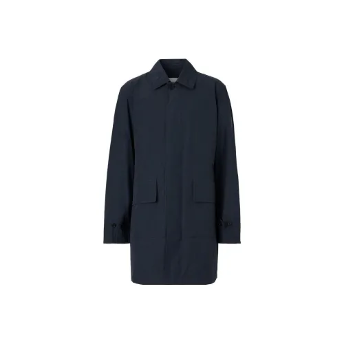 Burberry FW22 Куртки и Пальто Мужской Темно-синий Синий