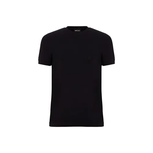 GIORGIO ARMANI Мужские черные T-рубашки