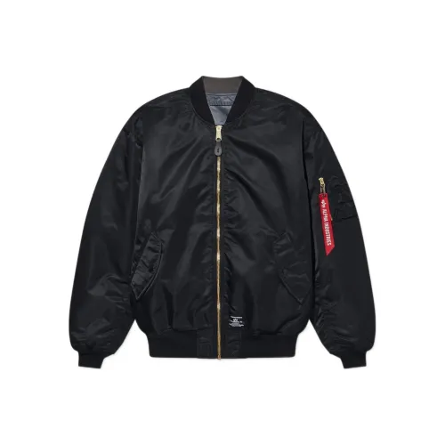 Совместный бренд Alpha Industries Черные Мужские Куртки